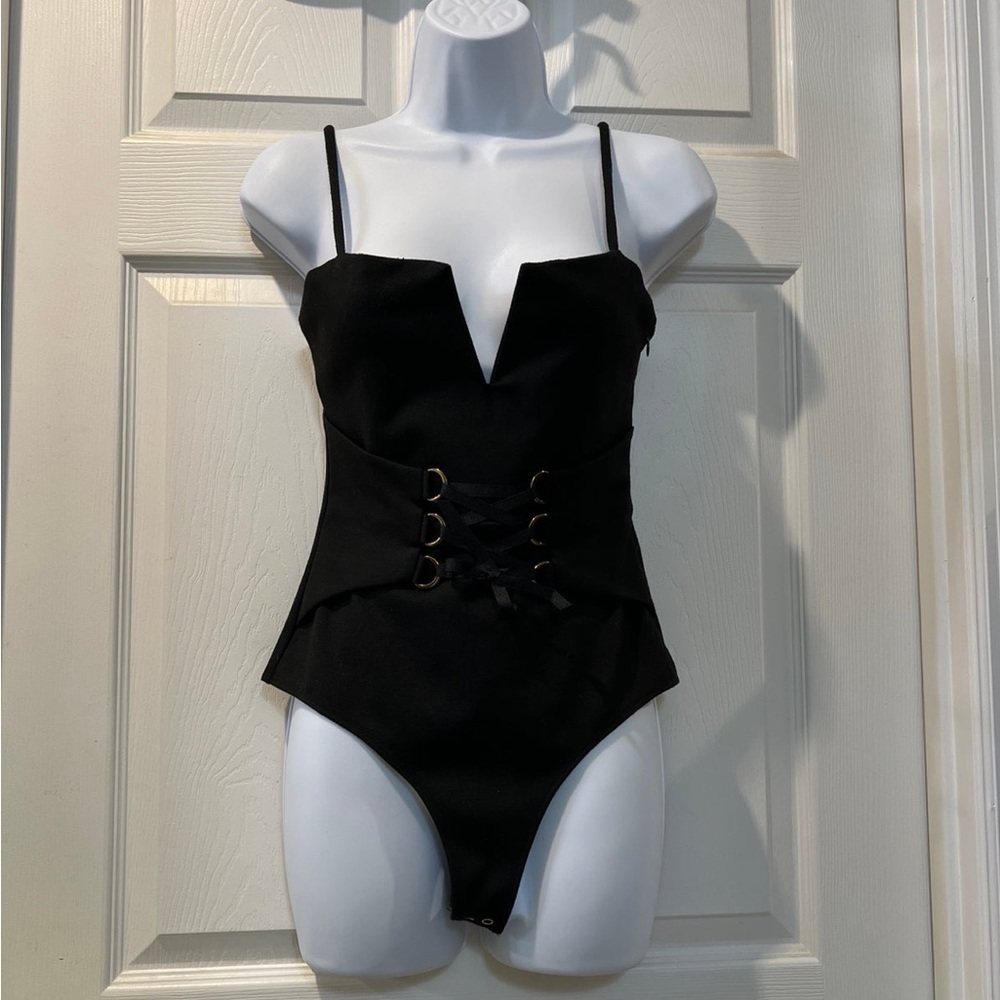 Dance & Marvel Black Bodysuit size S